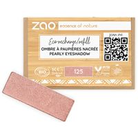 Zao Essence of Nature Refill rectangle Eye shadow - Sunshiny Pink